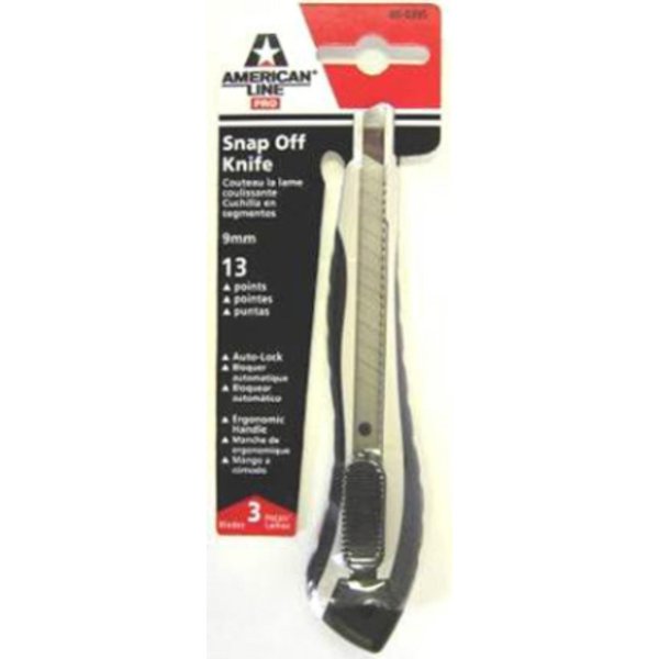 American Line Ergo Knife Util Snapoff 13 Pt 66-0399